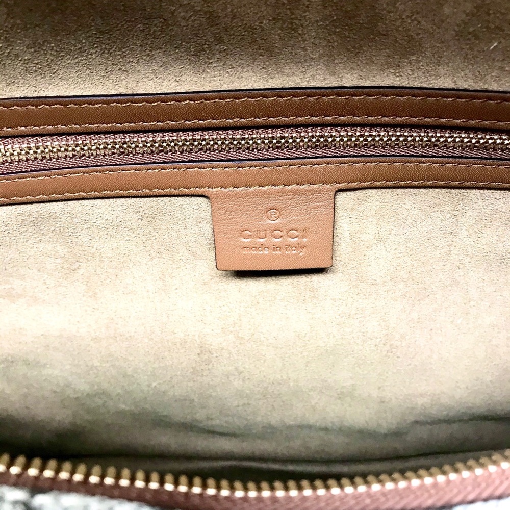 🎉SOLD‼️NWT Gucci GG Supreme Large Hobo - Picture 6 of 10
